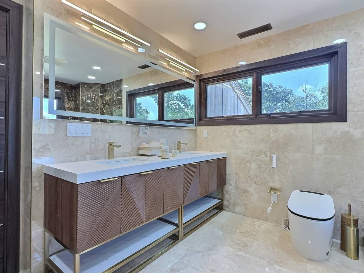 Tiling installation